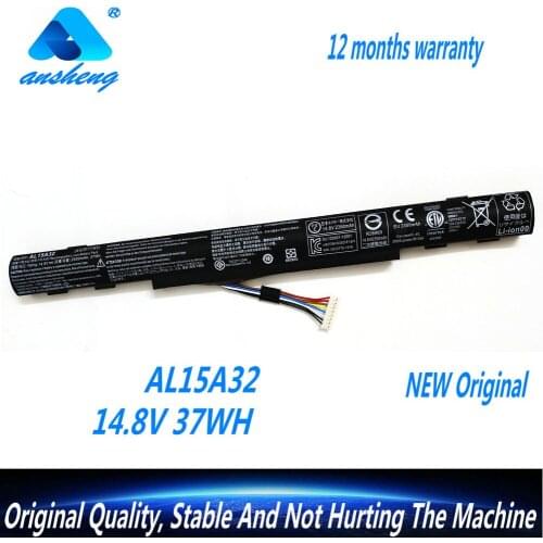 Genuine AL15A32 Laptop Battery For Acer Aspire E5-422G 472 E5-473 E5-473G E5-522 522G E5-532 E5-532T E5-573G E5-553G V3-574G