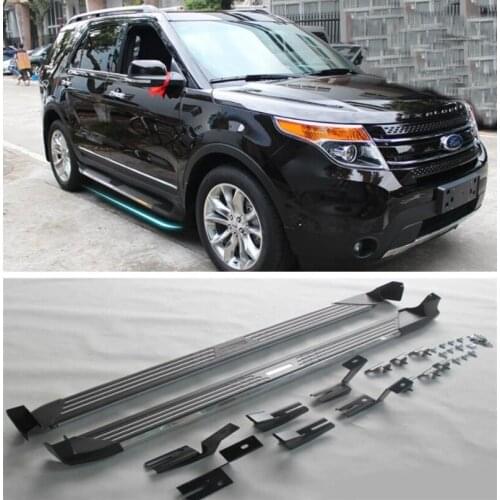 High quality Aluminum alloy Running Boards Side Step Bar Pedals Fits For Ford Explorer 2011 2012 2013 2014 2015