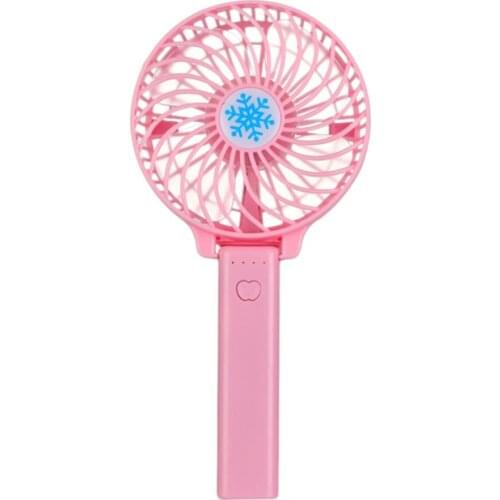 Portable Mini USB Fan Ventilation Foldable Air Conditioning Fans Hand Held Cooling Fan For Office Home Rechargeable Fan