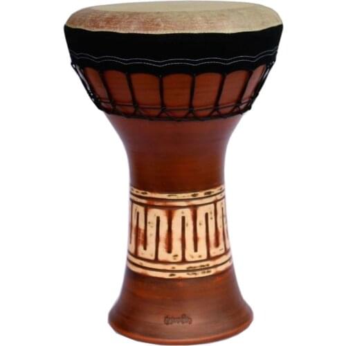 PROFESSION​AL CLAY CERAMIC SOLO DARBUKA DRUM BY EMIN PERCUSSION EP-004-A