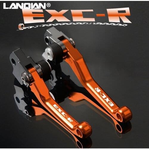 For 250 400 525 EXC-R 450 EXCR EXCF 530 EXCR EXC Parts Brake Clutch Lever Dirt Pit Bike Brake Clutch Levers Grips Accessories