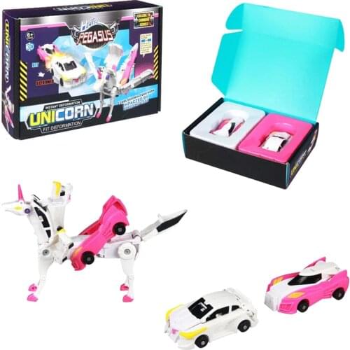 Mirinae Prime Hello Carbot Car Transformer Unicorn Unity Series Transformation Transforming Action Figure Robot Vehicle Unicorn