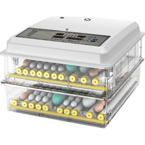 Intelligent Automatic Incubator Household Small Chicken Duck Goose Pigeon Incubator Temperature Control Automatic Egg Turning In