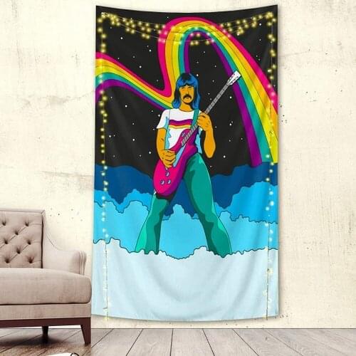 Great Psychedelic Wave Colorful Abstract Trippy Tapestry Wall Hanging Tapestries For Home Dorm Fantasy Decor