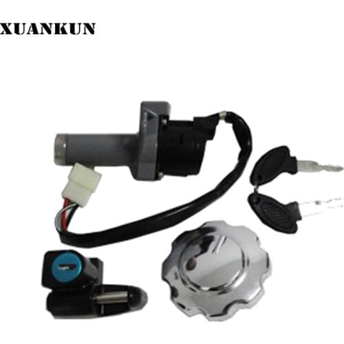 XUANKUN Motorcycle LF100-C / MINI100 Lock Assembly / Set Lock