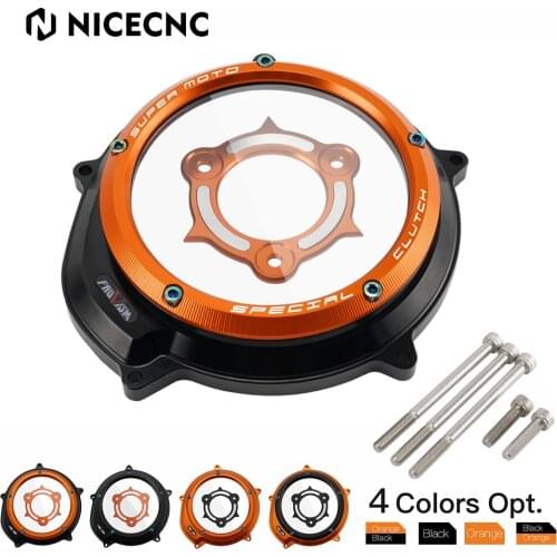 Clear Engine Clutch Cover Guard Protector For KTM 1050 1090 1190 1290 Adventure NiceCNC LC8 Engine Clutch Cover Guard Protect