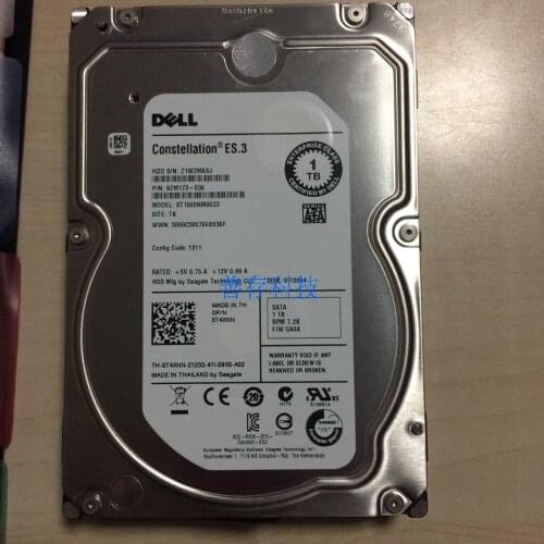DELL T4XNN 0T4XNN 1TB 7.2K 6G 128MB 3.5" SATA Hard Drive ST1000NM0033 HDD