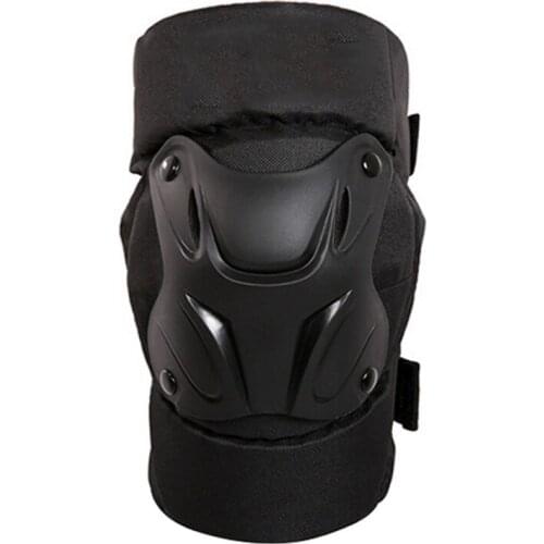 1 Pair Knee Sleeve Wrap Bat Shape Adjustable PP Shell EVA Foam Leg Warmer Belt Protector Fitness Roller Skating Skiing Sportswea