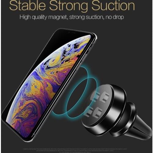 1pcs=Mobile phone holder and Car fragrance Multifunction 2 In 1 Magnetic Car Mount Holder And Car Air Freshener