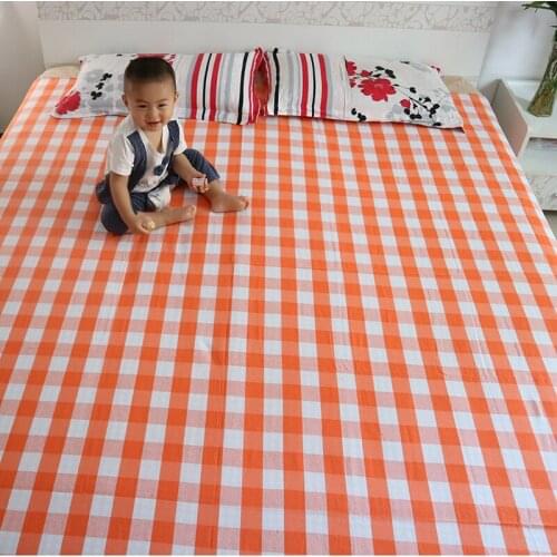 1pc 230CM Width Canvas 100% Cotton Old Coarse Cloth Flat Sheet Bed Sheet Bed Cover Summer Bed Cool Sheet Bed Sheet Cover