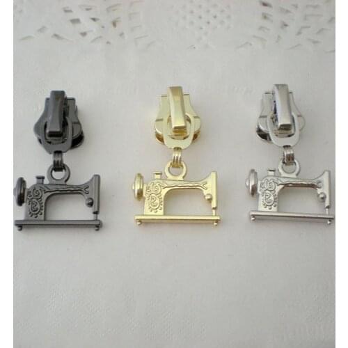 10PCS Zipper Sliders 3# 5# Zipper Sliders Metal Resin Zipper Puller Head DIY Zip Repair Kits Sewing Clothing Bags Accessories