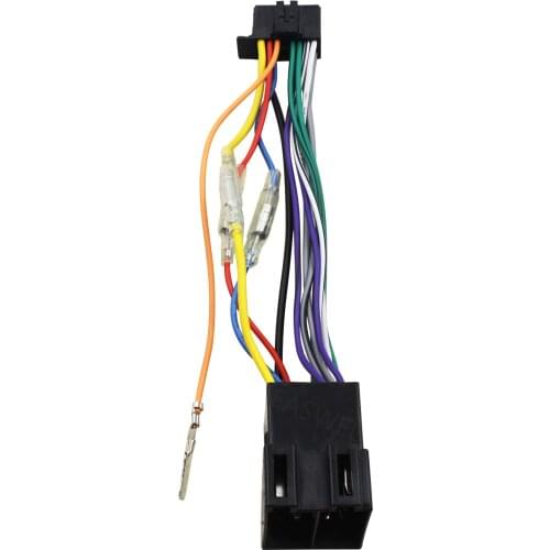 16 Pin for Pioneer DEH/MVH ISO Wiring Harness Connector Adaptor Lead Loom Cable