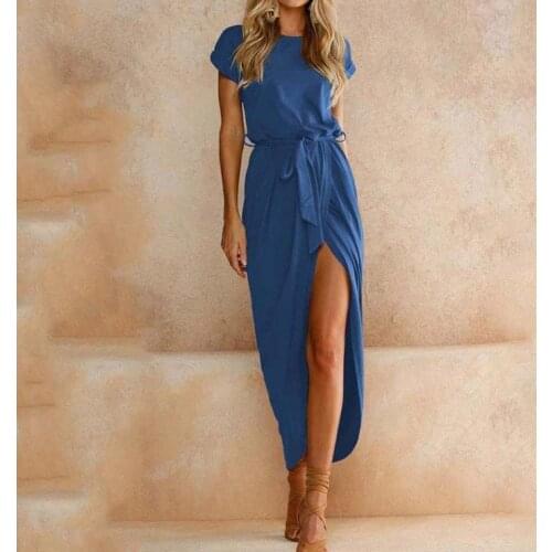 2020 Plus Size Party Dresses Women Summer Long Maxi Dress Casual Slim Elegant Dress Bodycon Female Beach Dresses For Women 3xl