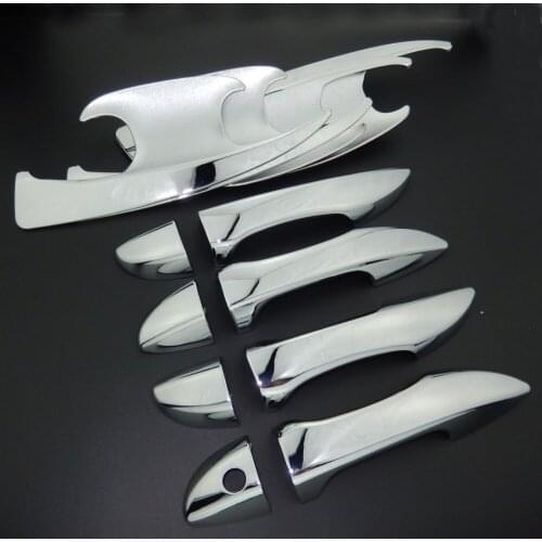 For Toyota Corolla 2013-2017 E160 E170 Car Styling ABS Chrome Side Door Handle Cover Trim & Door Bowl Cover 2014 2015 2016