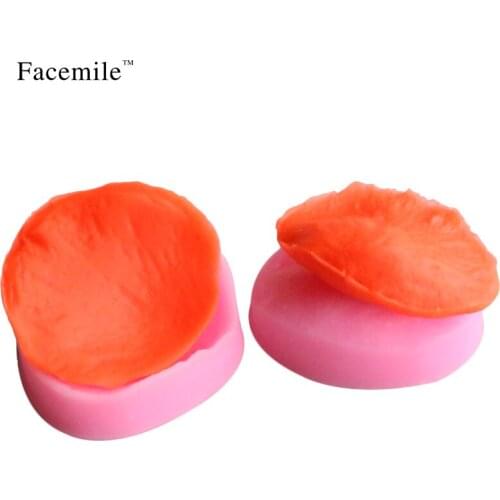 Facemile Bakeware 2pcs/set Petal Silicone Mold for Fondant Decoration Cake Tools 50-174 Gift