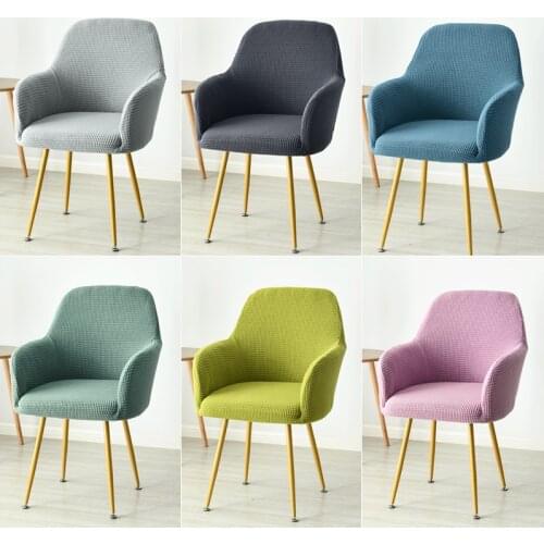 Polar Fleece Fabric Chair Cover High Sloping Arm Chair Covers Washable Moveable Seat Covers Hotel Home Banquet Universal Size