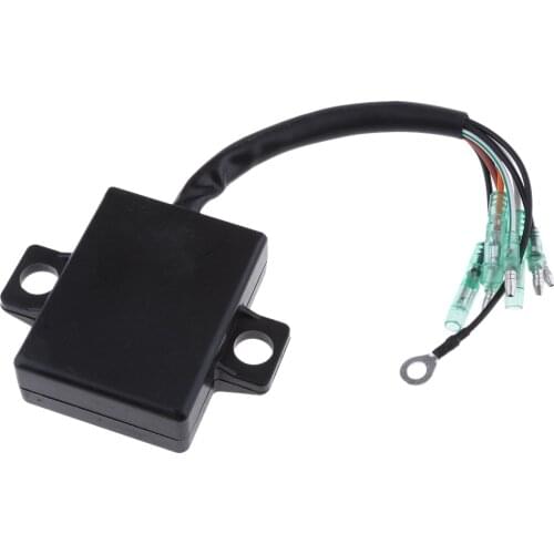 Motorcycle CDI Ignition Coil for Yamaha 30 6B4 2 Stroke Outboard Engines