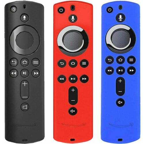 Lightweight Non - Slip Dustproof Soft Silicone Rubber Case Cover Skin Shell for The New Amazon Fire TV Stick 4K Remote Control