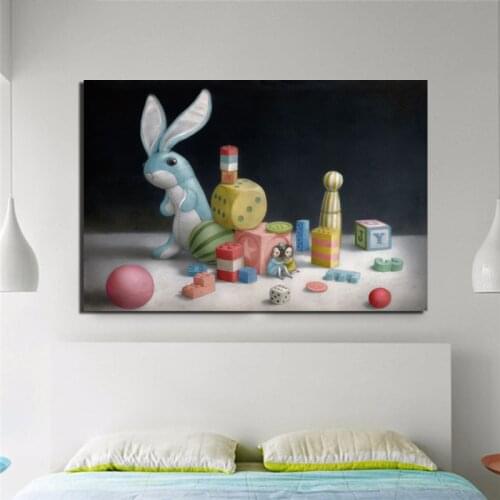 Home Decoration Nicoletta Ceccoli Canvas Prints Doll Poster Painting Fish Modular Picture Fairy Tale World Wall Art Living Room