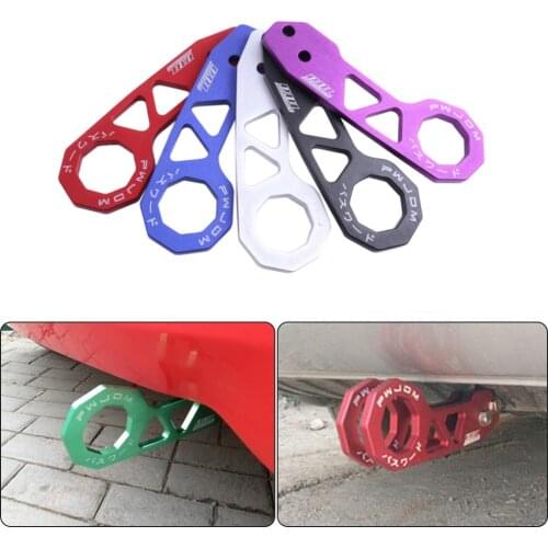 New Hot Sale Universal Aluminum Alloy Car Auto Rear Bumper Trailer Hook Towing Tools for JDM