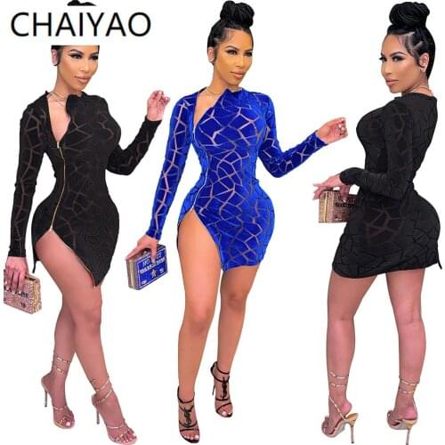 28S390161 Wholeasale Item New Woman Dress Club Party Dress Mini Dress Undefined Diamond Printing Sexy Bodycon Dress Sheath skirt