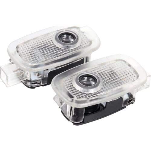 2X LED Car Logo Door Projector Light For Mercedes Benz S Class W221 2006 2007 2008 2009 2010 2011 2012 2013 2014 2015 2016 2017