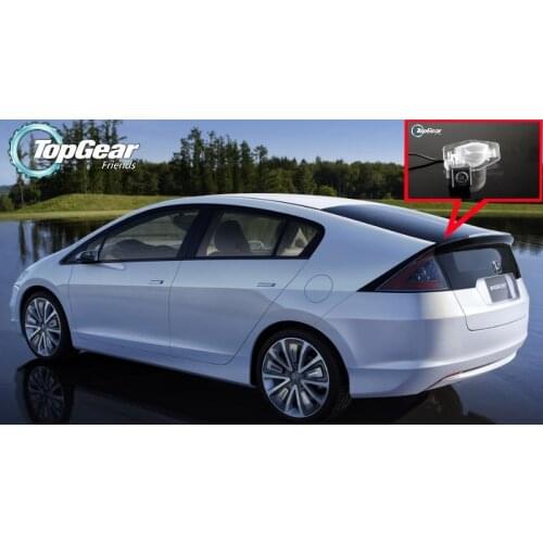 Car Camera For Honda Insight 5D 2010~2015 High Quality Rear View Back Up Camera For Top Gear Fans Use | CCD + RCA