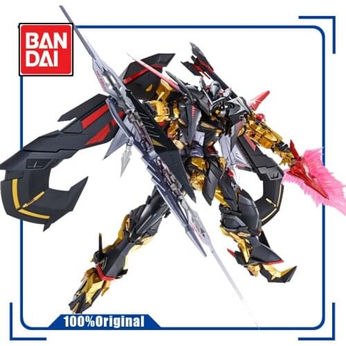 BANDAI METAL BUILD GUNDAM ASTRAY GOLD FRAME AMATSU MINA SEED Action Toy Figures Assembling Model Childrens Gifts