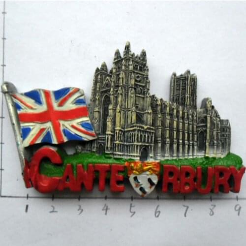 Canterbury British travel to commemorate the three-dimensional refrigerator stickers