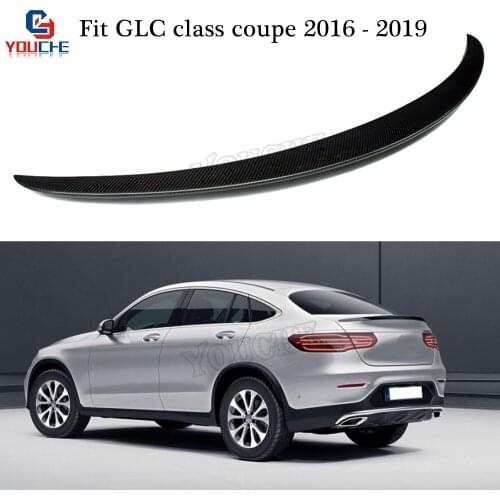 C253 Coupe Carbon Fiber Spoiler Rear Trunk Wing for Mercedes GLC Coupe W253 C253 X253 GLC250 GLC300 GLC350 2016 - 2019
