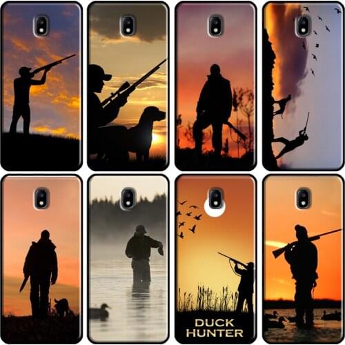 Bird Duck Hunting Sunset Cover For Samsung Galaxy J1 J3 J4 J5 J6 J7 2016 2017 A3 A5 A6 A8 A9 J2 Core J8 2018 Cover