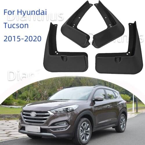 For Hyundai Tucson 2015-2018 Car Mudguard Anti-splash Anti-Fouling Front Rear Fender Accessories