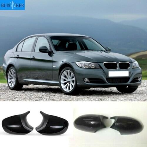 A Pair E90 E92 Car Rear Mirror Cap Cover Replacement Side Mirror Cover Caps For BMW E90 E91 2008-2011 E92 E93 2010-2013 LCI