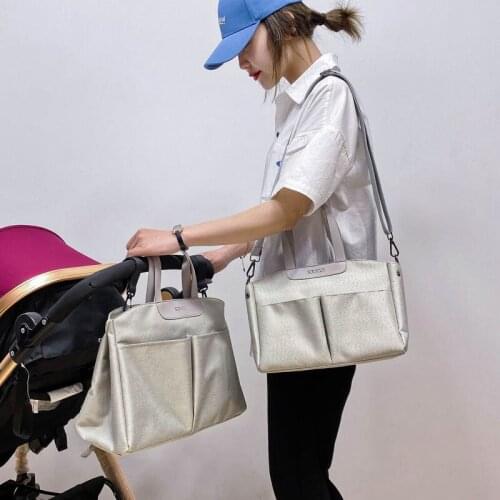 Multifunctional Mommy Diaper Bag Womens Portable Single Shoulder Crossbody Insulation Baby Care Storage Bag Maternity Backpack