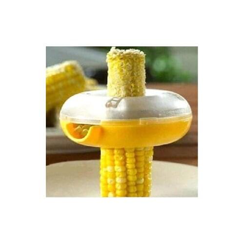 New Useful Corn Kerneler Peeler Kitchen Helper Remove Kerneler Cob Corn Cutter Peeler Thresher Stripper Set Tools