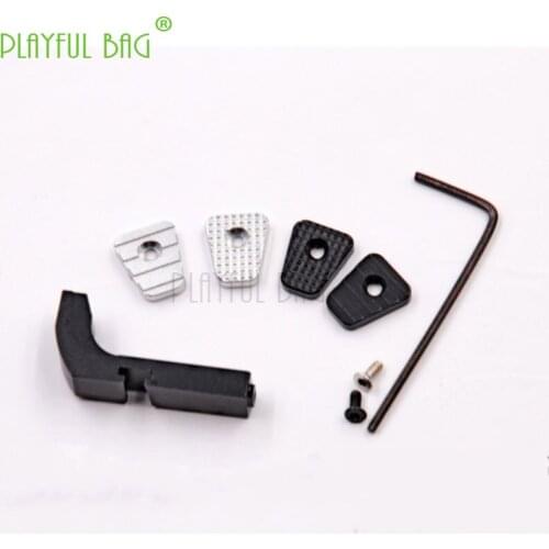 PB Playful bag Outdoor fun toy gun p1 modified accessories CNC ZEVII release button card falcon competition QD85