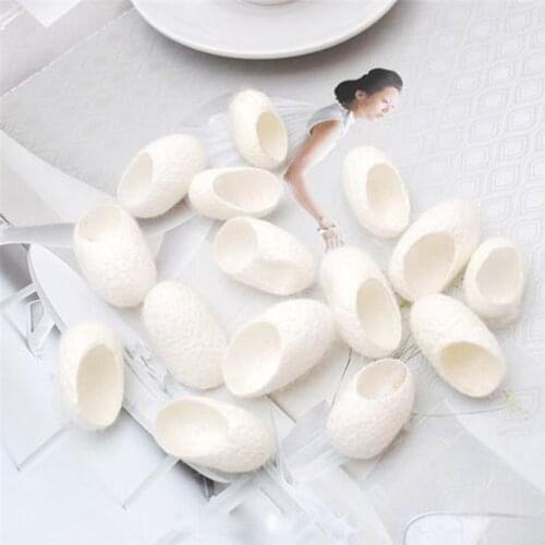 20 Pcs Fresh Natural Silk Ball Cocoons Facial Cleanser Remove Whiten Skin Exfoliating Care Face Massage Smooth Skin Like A Baby