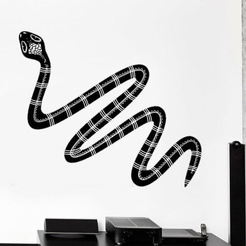 Snake Totem Wall Decal Living Room Cool Ornament Animal Vinyl Wall Stickers Home Decor Company Office Beauty Slaon Murals Z181