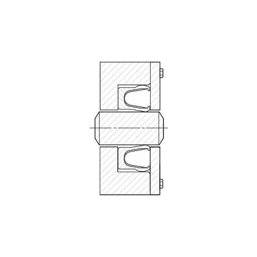 URI 3.18*8*3.1 mm Spring Energized PEEK Seals Rod Seal for Air and Fluids Dispenser Robot Loading Arm 10pcs a Lot