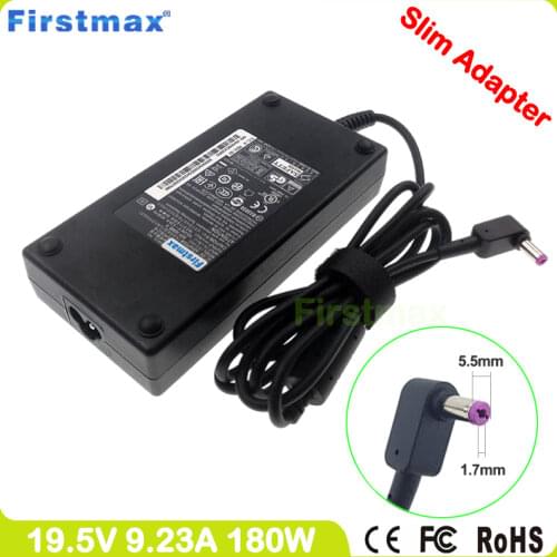 19.5V 9.23A 180W laptop charger AC Power Adapter for Acer ConceptD 7 Pro CN715-71P CN715-71 for Predator Triton 500 PT515-51