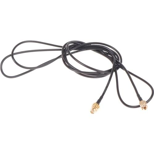 1PC 1m WiFi Router Antenna Extension Cable Cord RG174 RP-SMA Male To Female