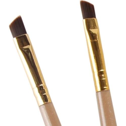 1Pc Professional Angled Eyebrow Brush Eye Liner Brow Makeup Tool for Women