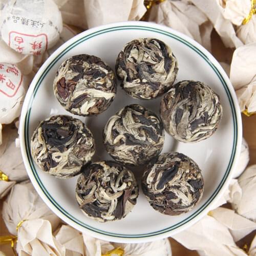 2020 Yue Guang Bai Dragon Pearl White Chinese Tea Fragrant Mini White Cha Tea