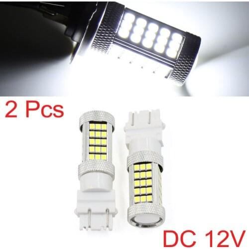 3157 3156 T25 P27/7W P27W PY27/7W 66 SMD 2835 LED Car Fog Lamp Tail Turn Signal Bulb 30W Light Ice Blue Green Brake Light