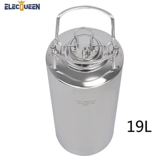 5 gallon 19L New Stainless steel Ball Lock Cornelius Style Beer OB Keg With Metal Handles
