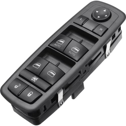 AU04 -for 2009-2012 Dodge Ram 1500 2500 3500 Quad Cab Left Side Master Power Window Door Switch Mirror Adjust Switch 4602863AB