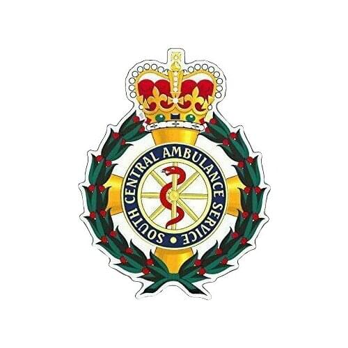 Car accessories Suitable for London Ambulance Service Badge Crest Helmet Bumper Sticker Decal acura tsx scott mtb