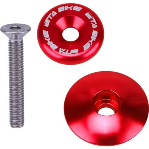 Aluminum Alloy Mountain Bike Bowl Top Beer Bottle Caps for 28.6mm Steerer Fork Tube Headset Cover Cycling Accessories