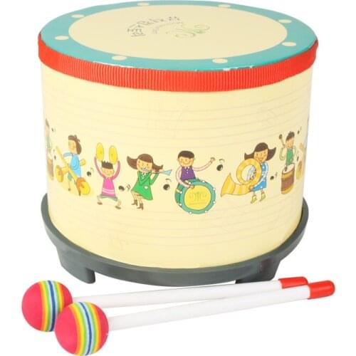 Music instruments knocking drum 8" child musical toys