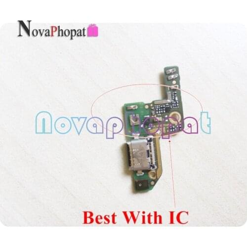Novaphopat Best Charger Port Board For Huawei Honor 8 USB Dock Charging Port Connector Microphone Mic Flex Cable ; 5pcs/lot